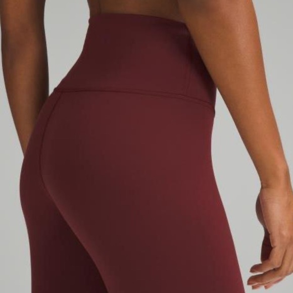 NWT wunder train tight 24" size XS red merlot lululemon - Picture 14 of 15